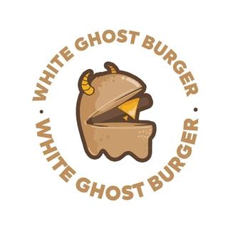 White Ghost Burger logo